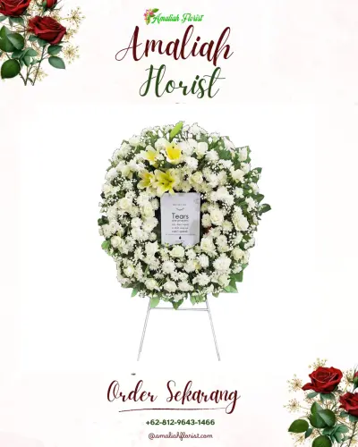Krans Bunga Duka Cita di Cihurip